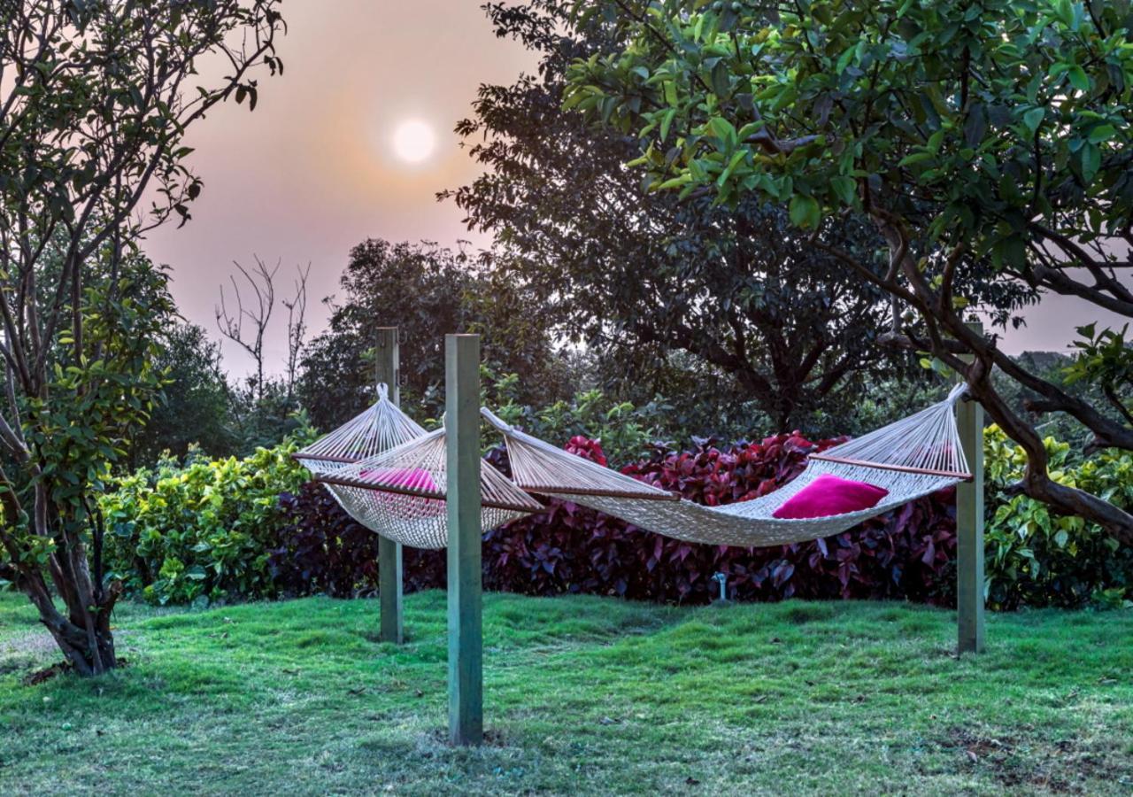 Saffronstays Aatman Tents - Glamping With Al-Fresco Dining Mahabaleshwar Bagian luar foto