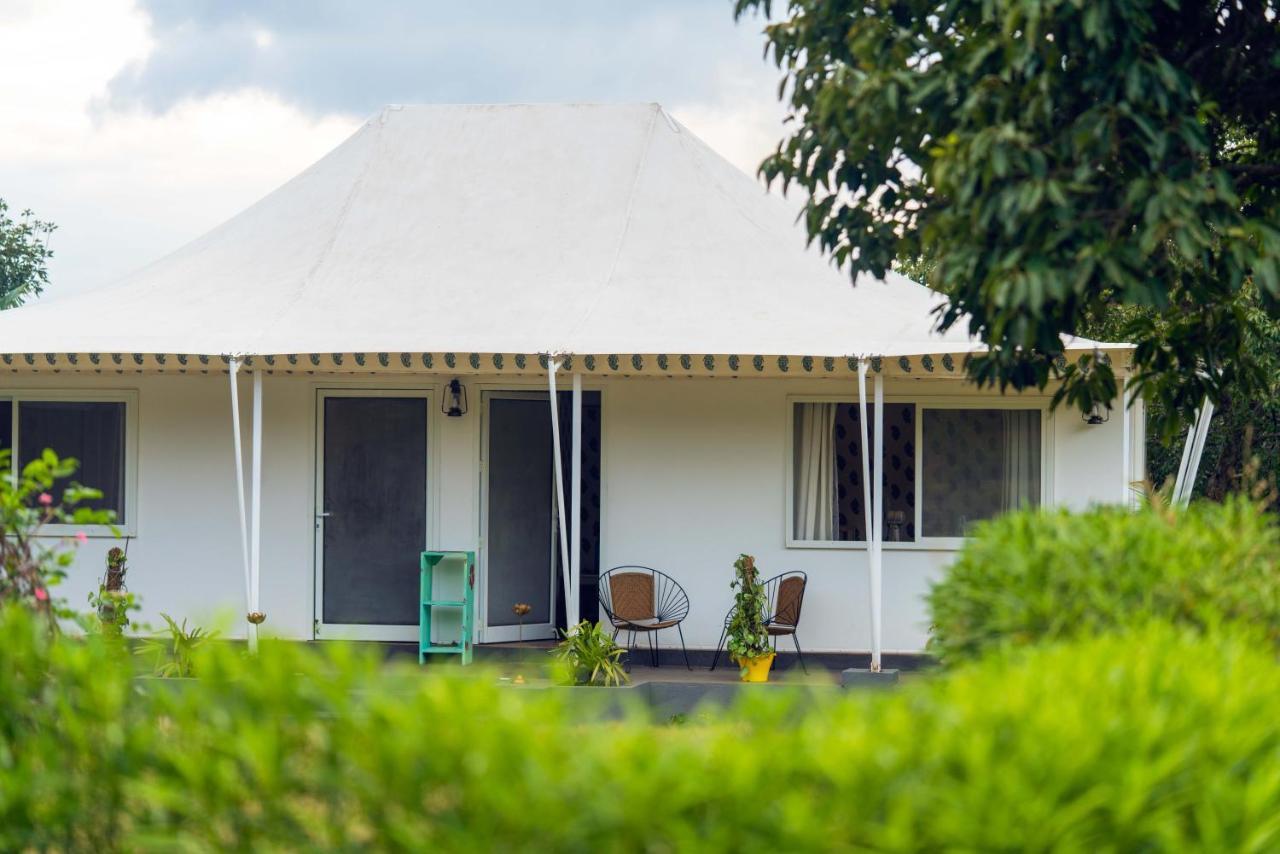 Saffronstays Aatman Tents - Glamping With Al-Fresco Dining Mahabaleshwar Bagian luar foto